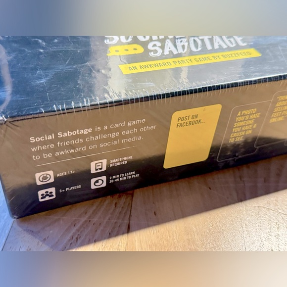NWT / FACTORY SEALED - Social Sabotage “An Awkward Party Game” by BUZZFEED - Picture 8 of 9